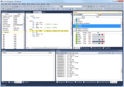 atmel data visualizer|atmel studio simulator.